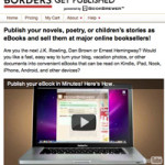 Borders Get Published service - BookBrewer