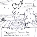 Storyboard Sketch for the childrens story HERO OF SEASIDE