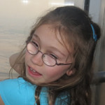 Sarah Smale, age 8, author of The Treasure Decision