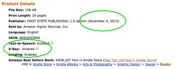 Kindle Xray Feature