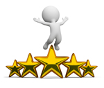 Self Publishing Star Ratings and Reviews