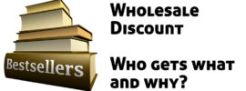 Wholesale Discounts for Booksellers - who gets what and why